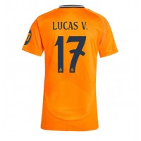 Dres Real Madrid Lucas Vazquez #17 Preč pre Ženy 2024-25 Krátky Rukáv